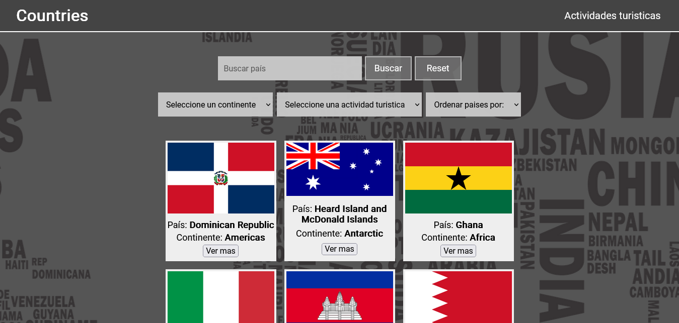 Countries App